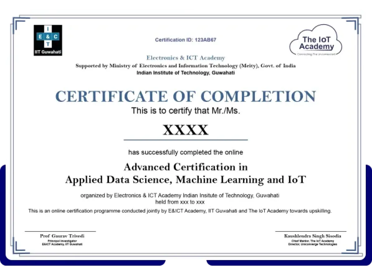 Gen AI certificate